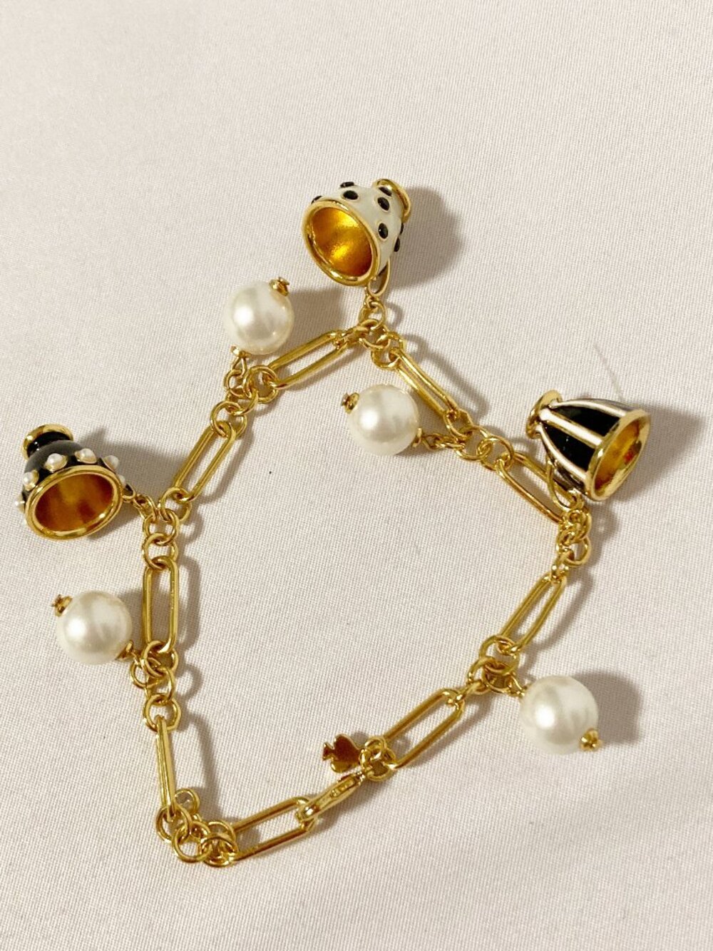 Kate Spade Alice in Wonderland Teacup Charm Bracelet - Picture 2 of 6